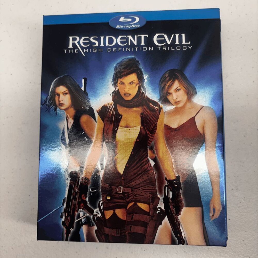 Resident Evil: The High-Definition Trilogy (Blu-ray Disc,‎ 2008, 3-Disc Set)